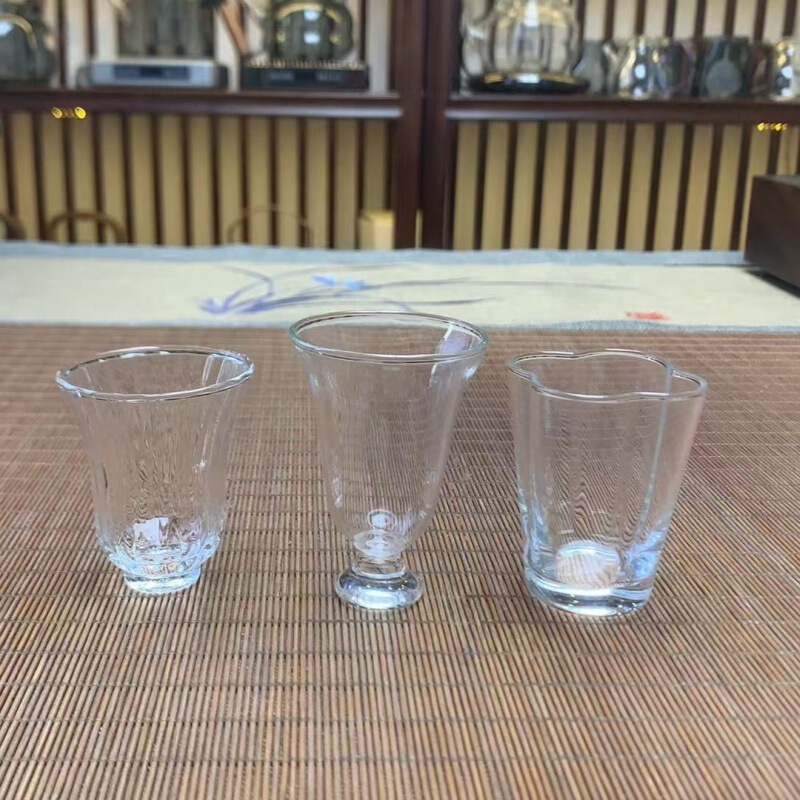 Ready Supply of High Borosilicate Glass Heat-Resistant Tea Cups, Small Tea Cups, Small Wine Cups, Special Small Tea Cups for Kung Fu Tea