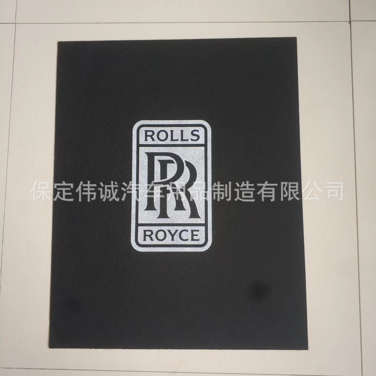 10개의 매우 두꺼운 검정색 롤스로이스 로고, 재사용 가능