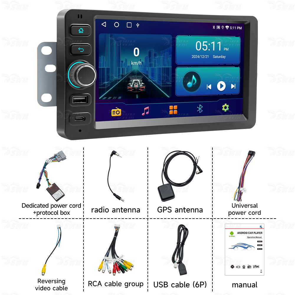 Aplicable a 03 ~ 06 Buick Luxun / Chevrolet Solode Hengchen Android navegación en el vehículo central de control del vehículo