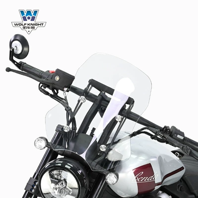 Electric car rear backrest – carbon steel - transparent-40cm-high-send-accessories-with-navigation-pole-black