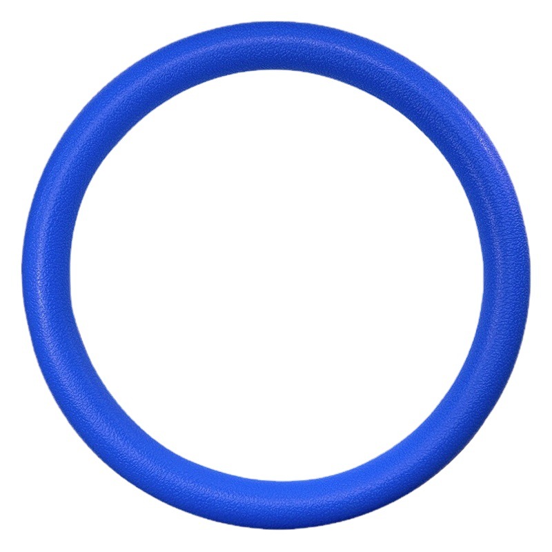 [Dropshipping al por mayor] Funda de volante de silicona de alta calidad para automóviles, textura de cuero redonda ultrafina en forma de D, funda de mango inodoro para dropshipping de verano