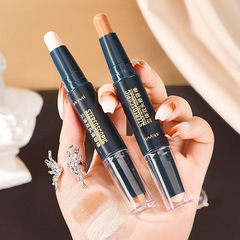 skyvii glow sculpting light and shadow double-ended contour stick clavicle shadow pen facial three-dimensional highlight concealer pen cross-border
