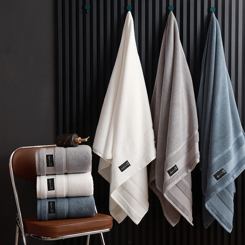 Oversized bath towel pure cotton hotel bath towel Type A combed cotton oversized thickened beach towel 80*160 can be embroidered with logo