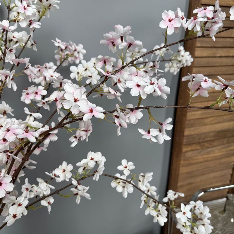 模造花枝垂れ桜家庭客間置物結婚祝い飾り桜人工花中国式模擬桜卸売り|undefined