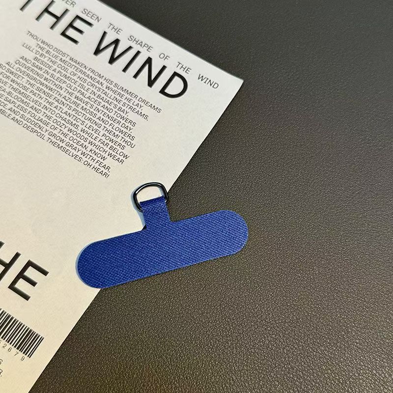 Teléfono móvil cuerdas espaciador clip D-buckle tela curada tarjeta fijación colgante de anillo de metal colgante