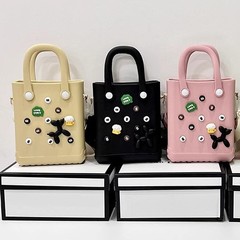 クロスボーダー新しい DIY 漫画多用途アクセサリーバッグビーチバッグ新しいファッションニッチシングルショルダークロスボディハンドホールバッグ