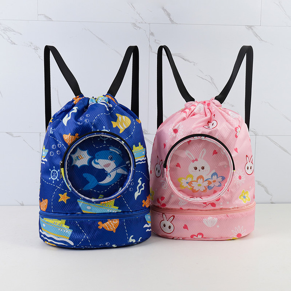 Children's waterproof cartoon backpack PVC
