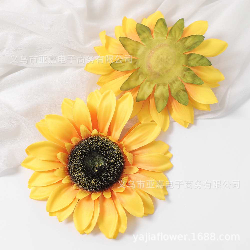 해바라기 16cm 큰 잎