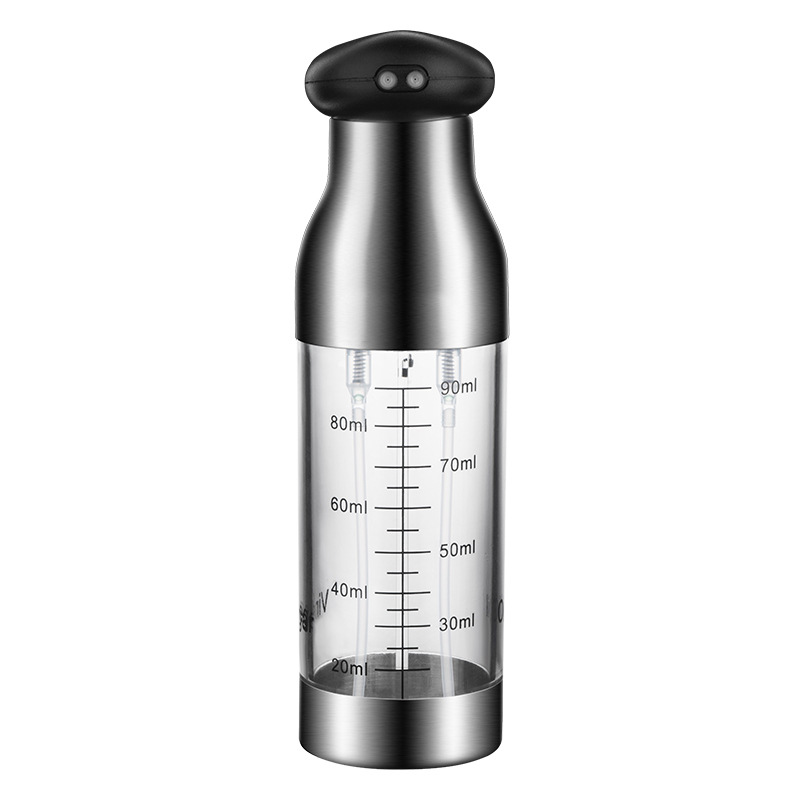 Oil dispenser stainless steel, olive oil, electrospray, (Physicals) 5