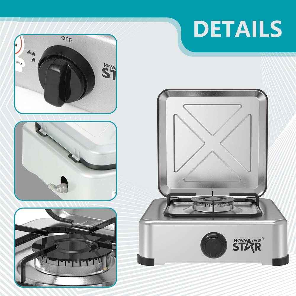 Winning Star cocina única de comercio exterior estufa de gas cocina europea para exteriores estufa de gas horno europeo simple