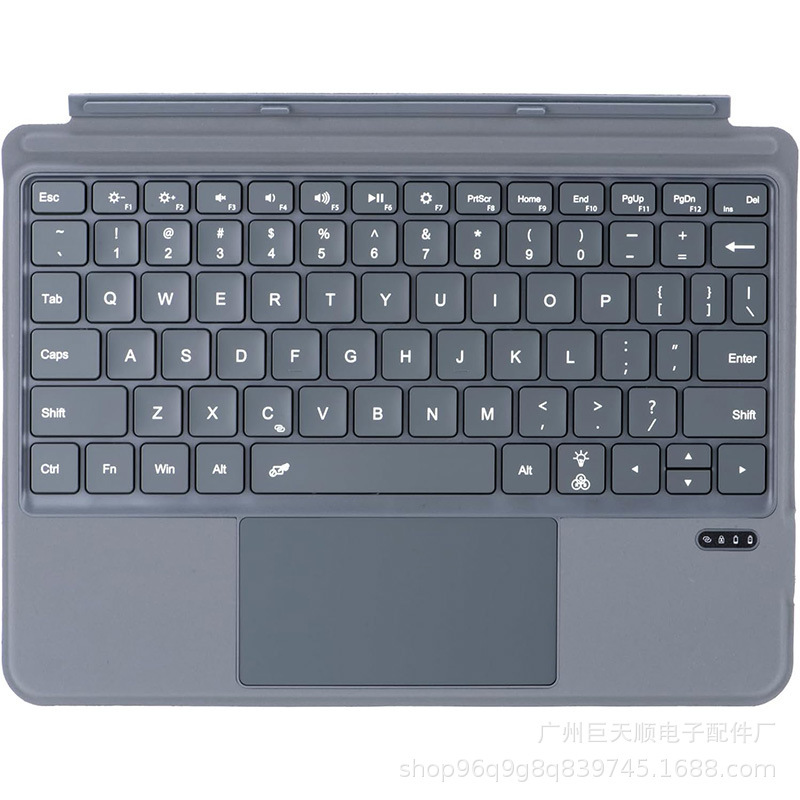 Surface Bluetooth Wireless Keyboard Touchpad Backlight Magnetic Keyboard Suitable for Go/2/3/4 Tablet Keyboard