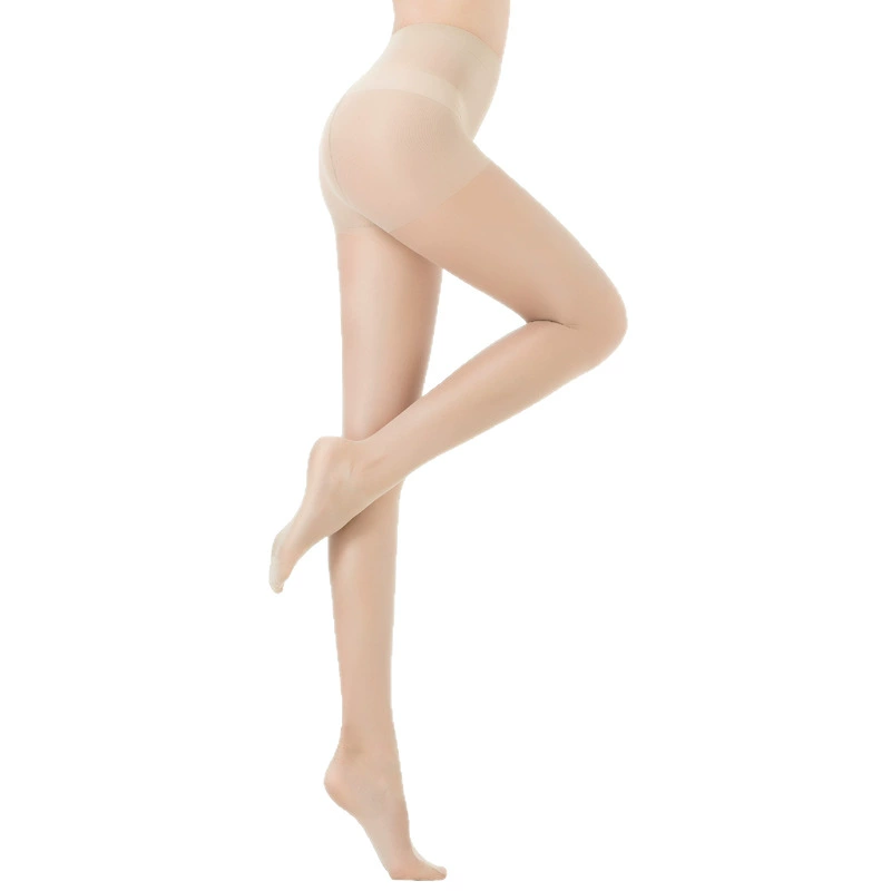 Jinlang Sha anti -hook stockings in spring and summer toes reinforce ductive smooth skin, skin, scent, core silk plus crotch ductive stockings