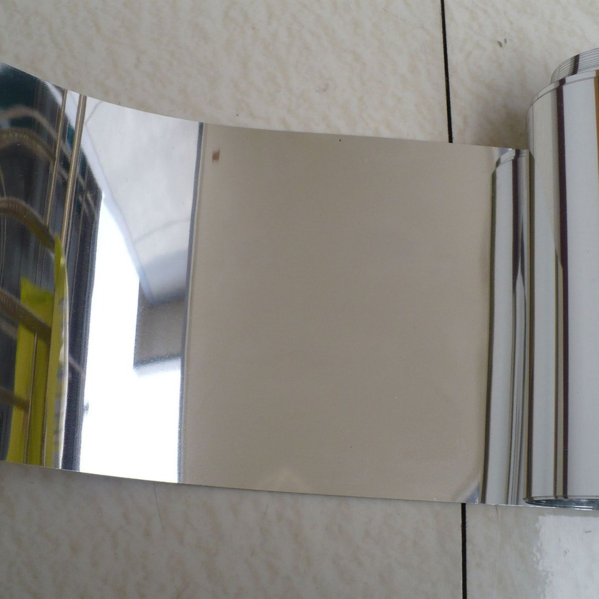 宠物棒彩虹闪光纸PET银色亮箔纸薄金黄闪纸透明彩闪光响纸纸