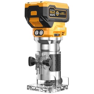 Kaiwoqi's New Brushless Lithium Battery Trimming Machine Woodworking Multi-Functional Grooving Plastic Plate Hole Opening Rechargeable Trimming Machine