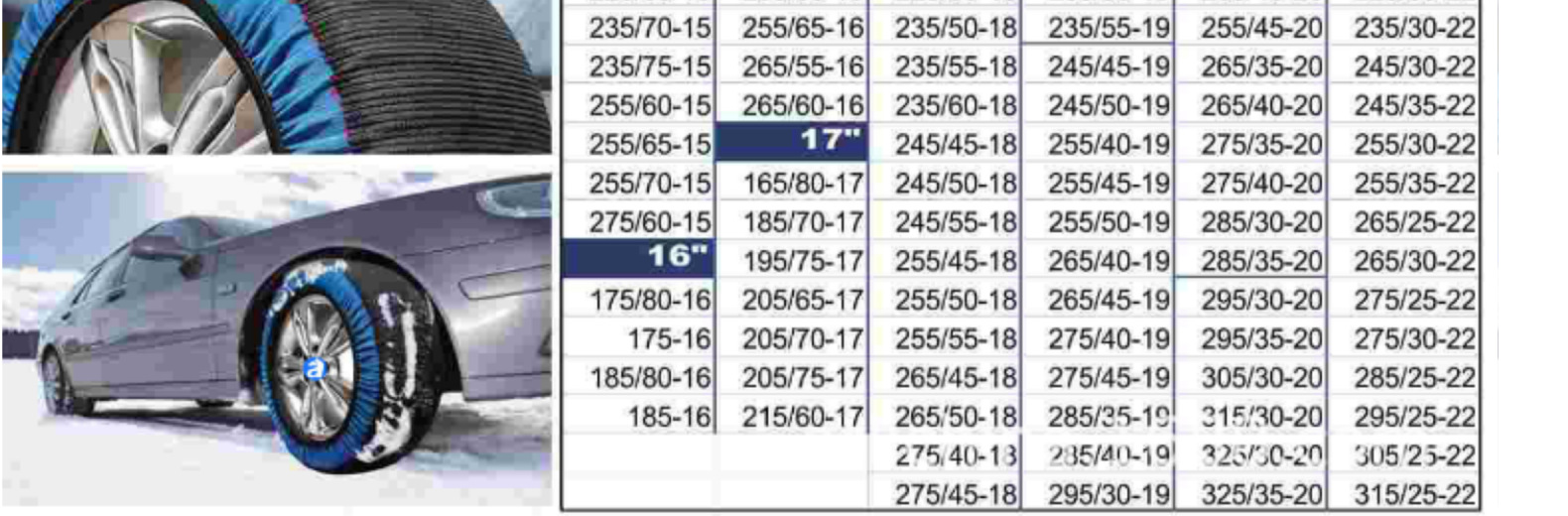 [in Stock for Immediate Delivery] En Certified High-Strength Super Thick Wear-Resistant Winter Anti-Slip Car Tire Chain