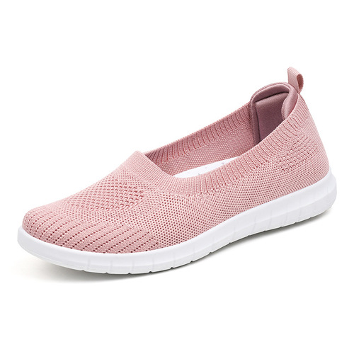 Mom's shoes new women's shoes wholesale casual flat shoes one-leg breathable soft sole old Beijing cloth shoes for women