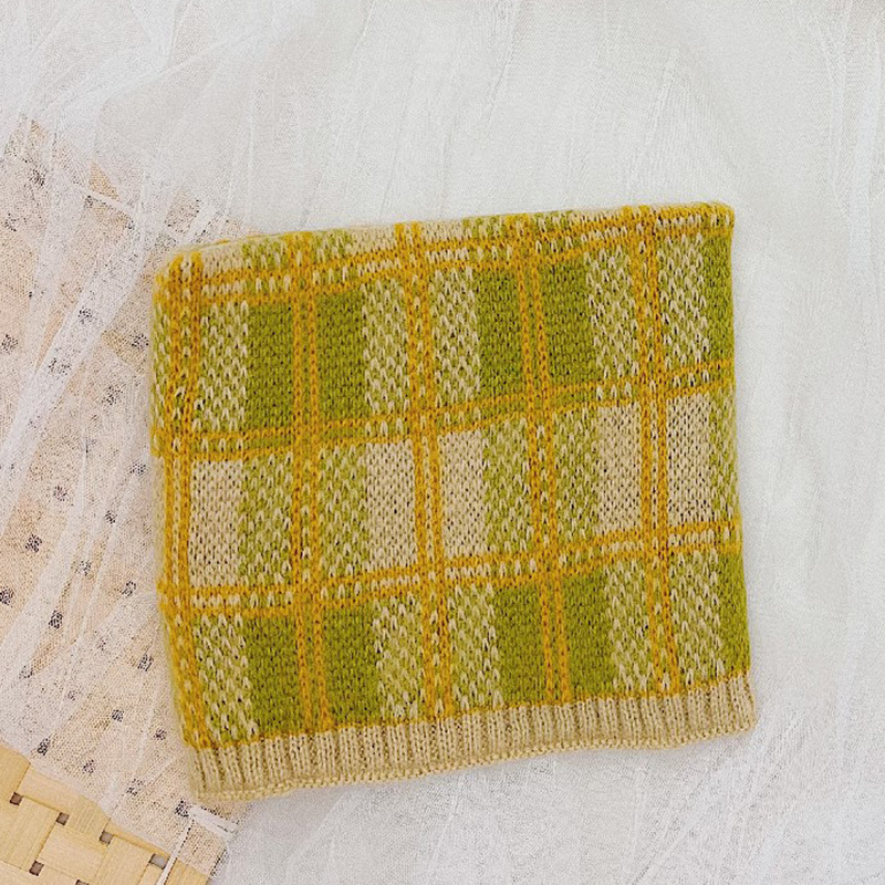 티안 Zige 스카프 노란색과 녹색