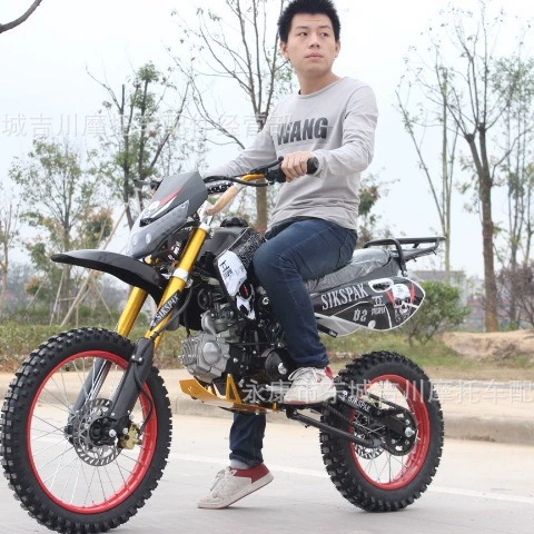 Участок внедорожного транспорта 125cc внедорожный мотоцикл горный мотоцикл Сычуань езда большой подушкой двойной внедорожный заезд
