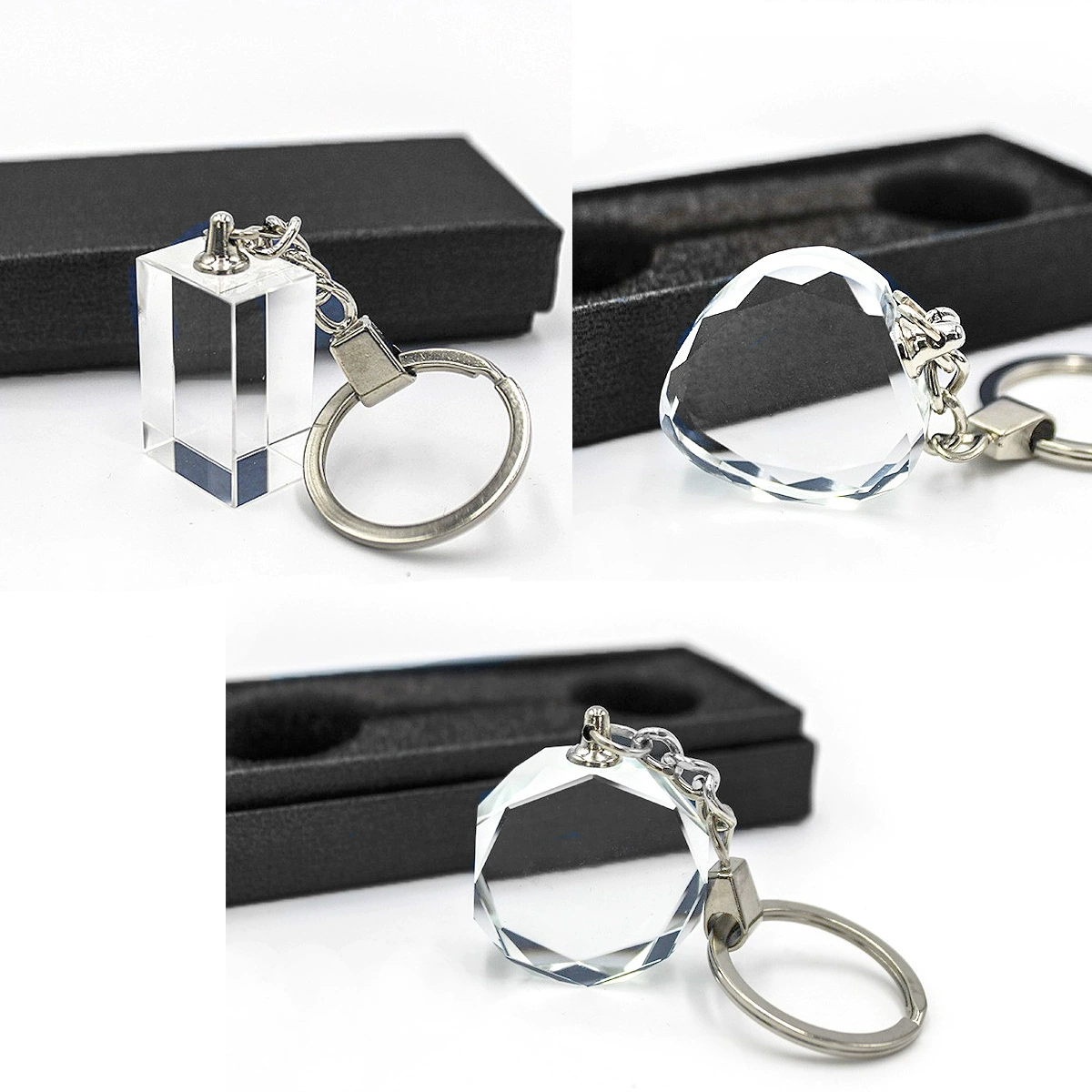 Хрустальный брелок логотип автомобиля внутренняя резьба подвеска декоративные подарки белые эмбрионы практичные идеи подарков на день рождения