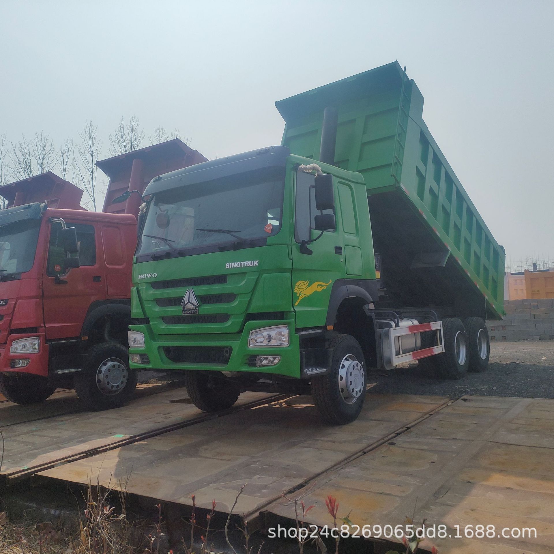 Cross-Border Supply of Howo Dump Trucks, African Trade Engineering Dump Trucks, 371 Horsepower Engineering Transport Vehicles