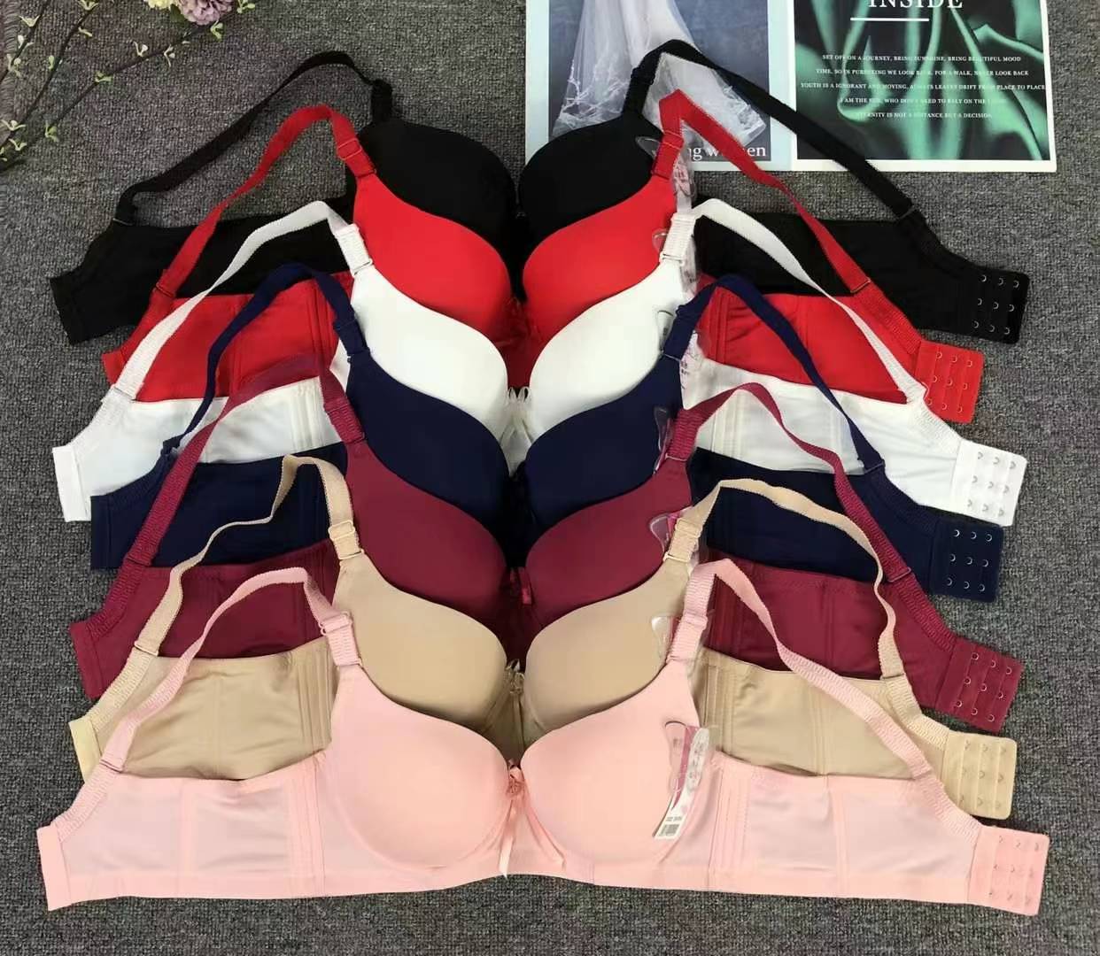 Nuevo estilo de verano brillante sin marcas cómodas ropa interior brillante sexy desnudo sujetador contra el pecho contra la caída del sujetador