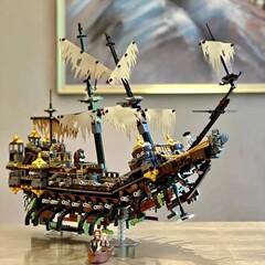 レゴ 10680 サイレント メアリー パイレーツ オブ カリビアン シップ おもちゃ ビルディング ブロック ブラック パール アン女王と互換性があります。