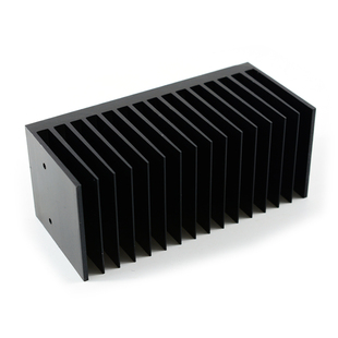Ll Aluminum Alloy Heat Sink 120*55*50 Oxidized Blackening Lm1875Tda7293Lm3886 Universal