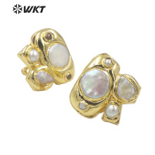 MPR084 �¿���Ȼ��ˮ����18k�ƽ�ɵ��ڴ�С��Ů��Ž�ָ��������