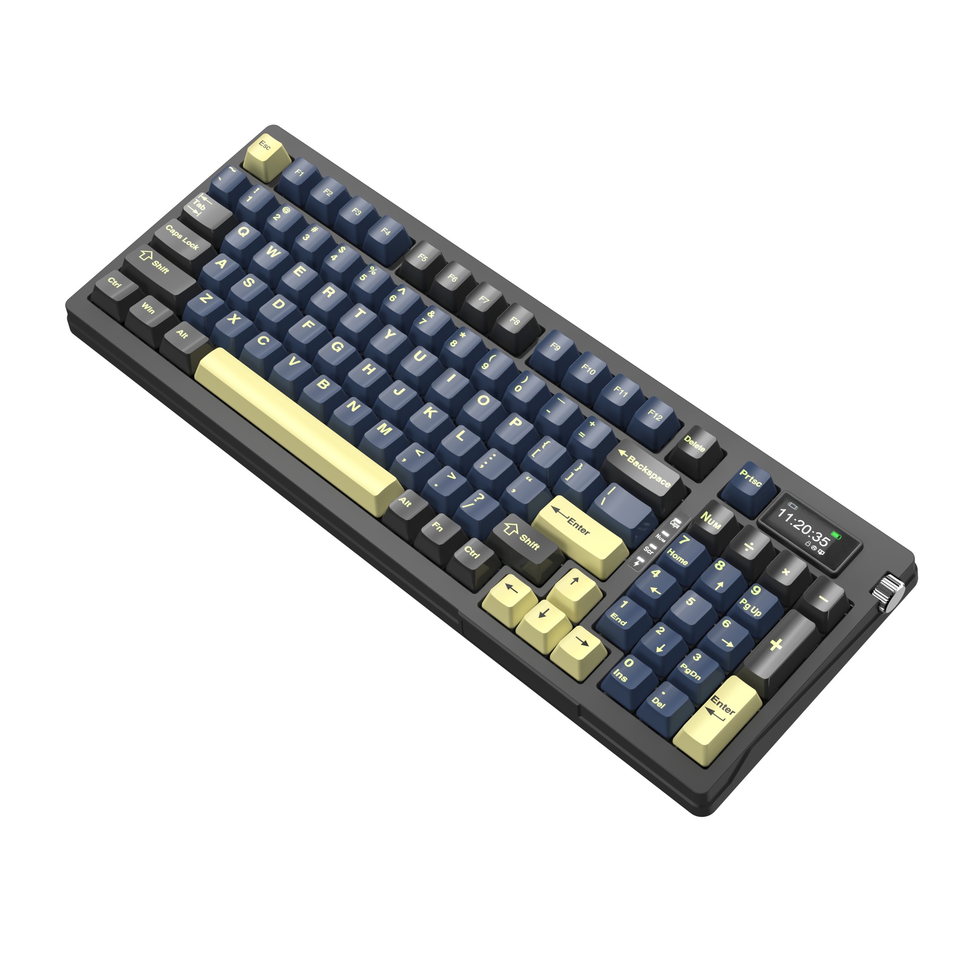 Jingdi G98 メカニカルキーボード ワイヤレス 3モード Bluetooth ホットスワップ対応 ゲーミング エスパルトコンピュータ対応 デスクトップパソコン用汎用キーボード