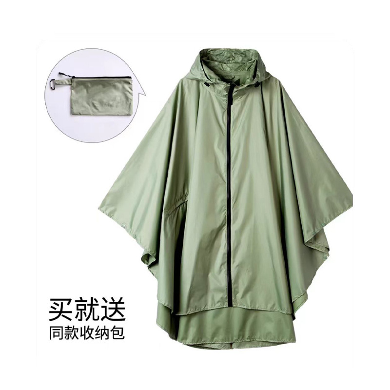 Venta directa de fábrica capa impermeable tres en uno a prueba de lluvia capa portátil impermeable de una pieza para adultos se puede personalizar al por mayor