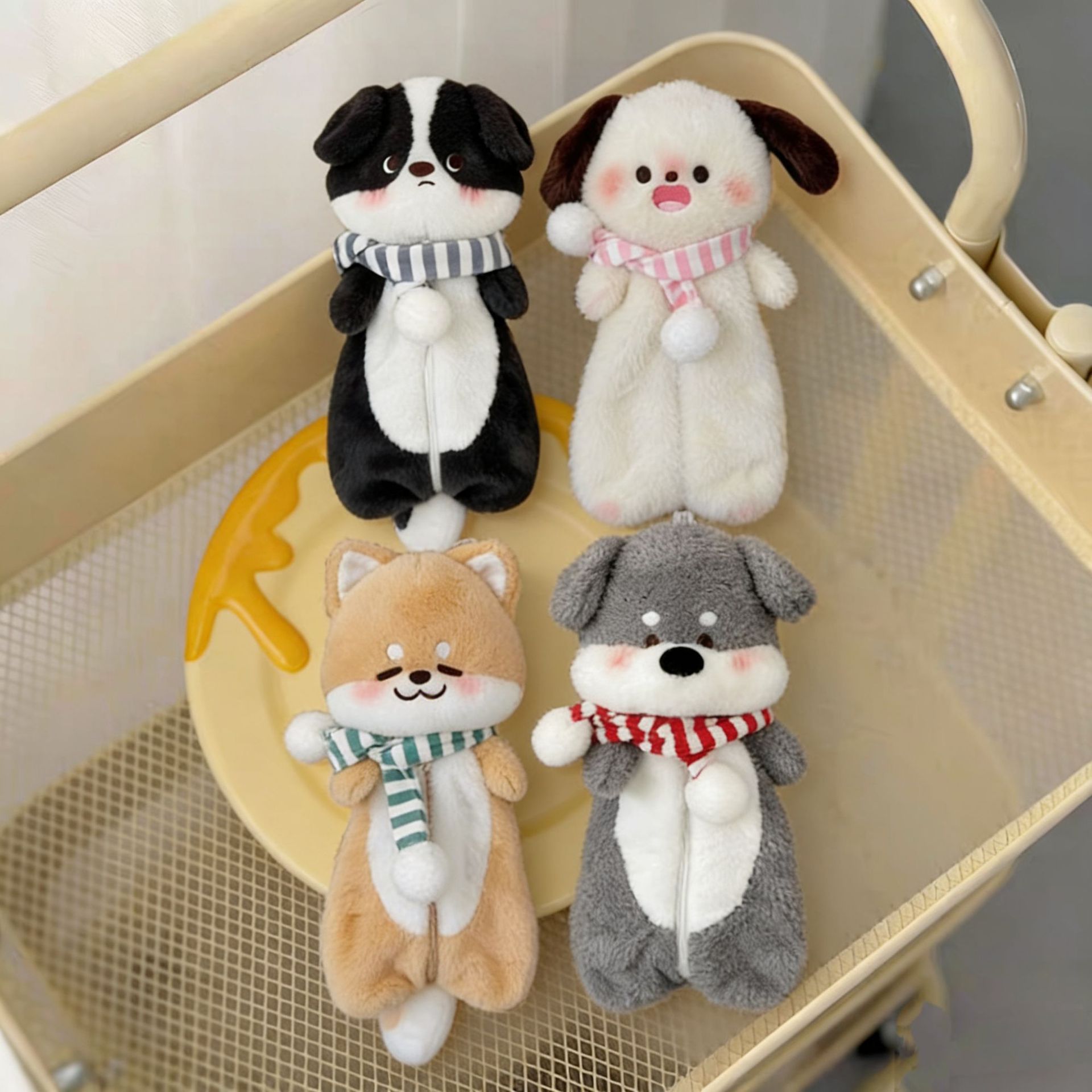 High quality cute happy pencil case