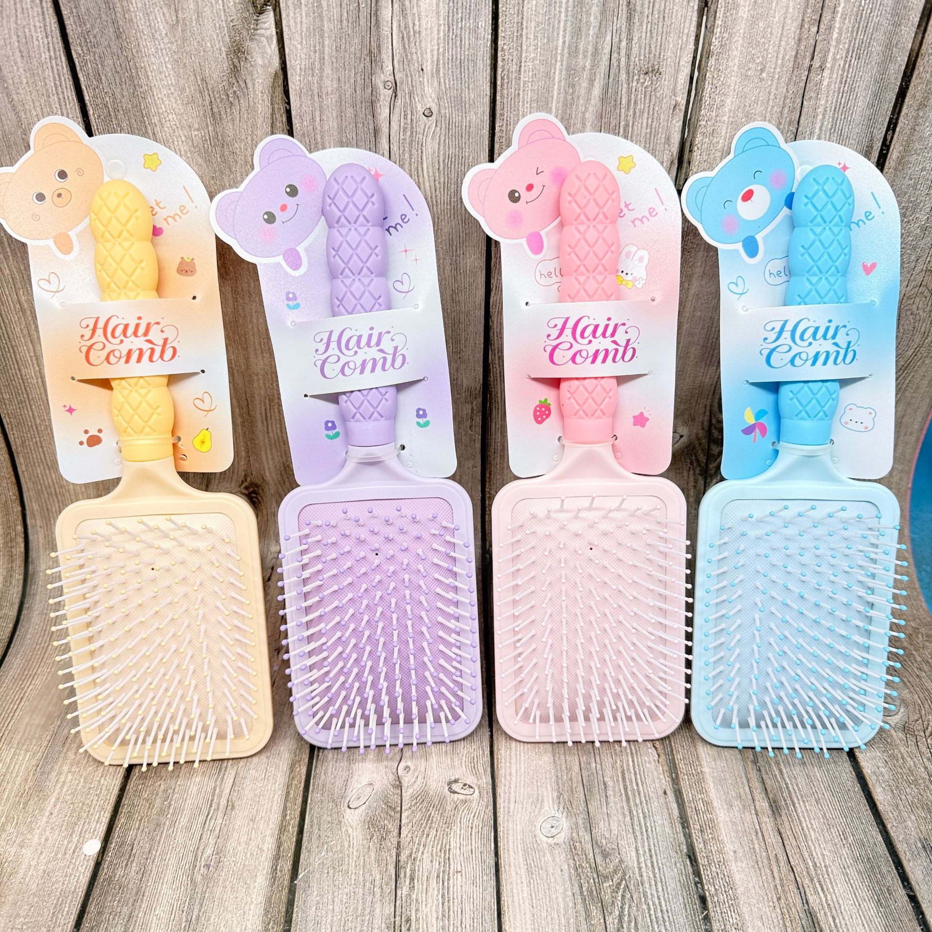 Peine de colchón de aire nuevo masaje popular peine de cabello rizado cómodo cuero cabelludo picazón cojín de aire masaje permanente peluquería