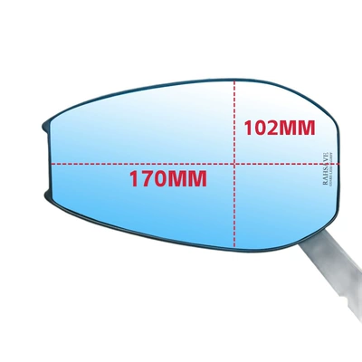 carbon fiber aluminum alloy mirror | Motorcycle rearview mirror