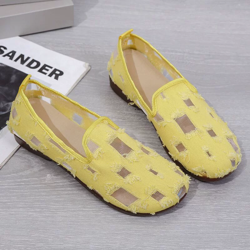 Breathable universal mesh summer sandals low-cut, soft sole