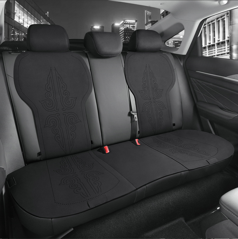 Chang'an Yidong plus special car suede four seasons universal semi-enclosed cushion breathable saddle cushion seat cover