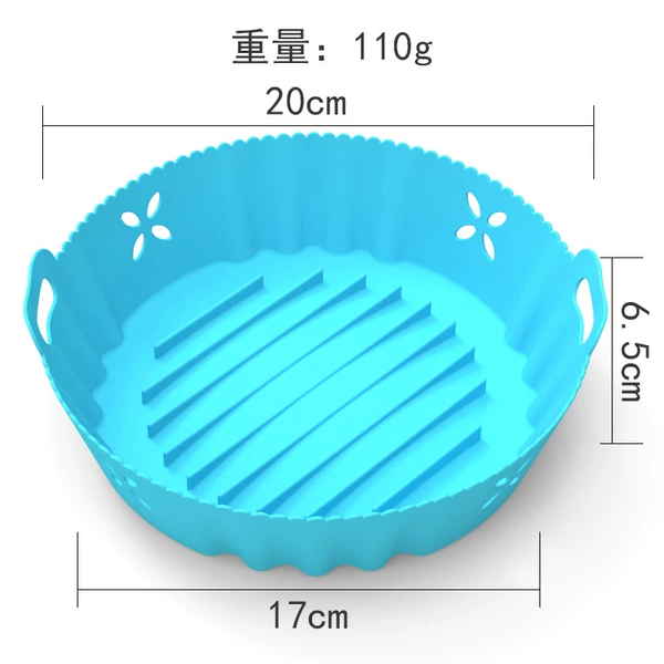 Round pattern (blue)