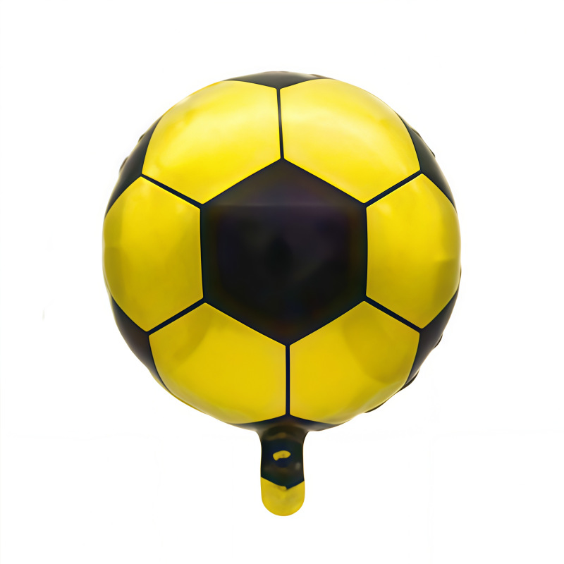 Globos de fútbol americano de 18 pulgadas, rugby, baloncesto, guantes de béisbol, decoraciones de globos de aluminio con temática deportiva de golf. image 20