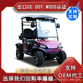 高尔夫球车;电动观光车;其他电动车