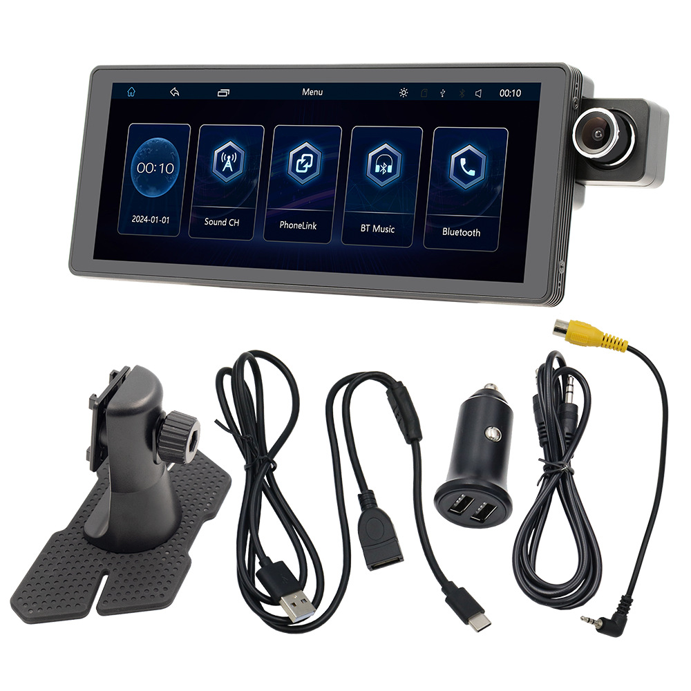 Transfronterizo 10.26 pulgadas portátil MP5 reproductor de automóviles controlado central grabadora de conducción de automóviles cámara incorporada