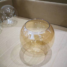 圆形灯罩球形配件灯饰圆球透明玻璃灯具