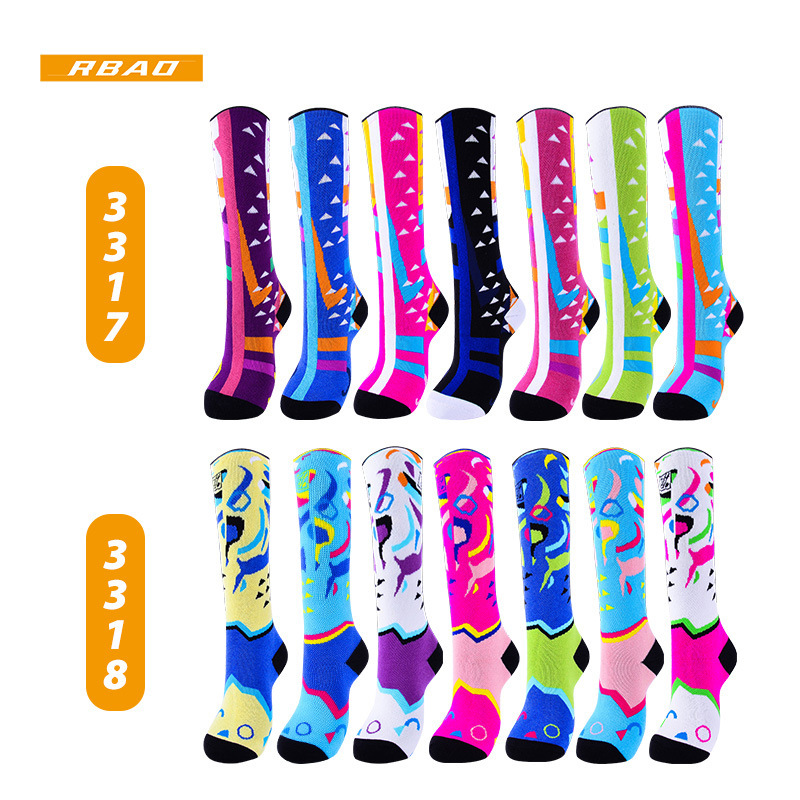 RBAO Winter Merino Wool Socks Roller Socks Thickened Warm Long Barrel High Barrel Snow Ski Socks for Boys and Girls