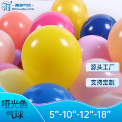 5/10/12インチマットバルーン結婚誕生日飾りバルーンアレンジ高級感開業イベント印字バルーン