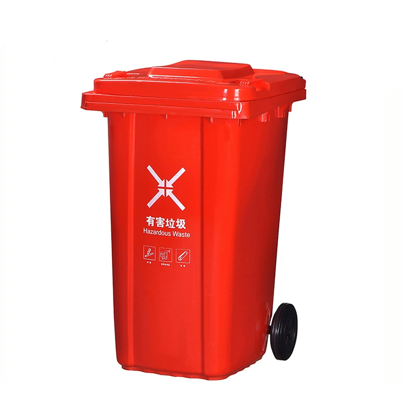 240L classification with large trash can to large -capacity outdoor sanitation community property large flip trash can wholesale