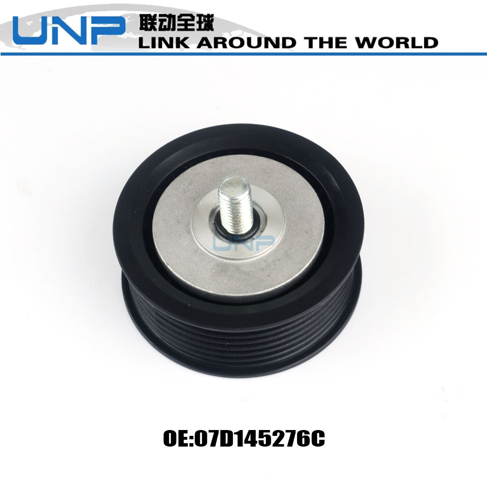 07D145276C for Audi A8 Volkswagen Passat Bentley engine belt tensioner idler