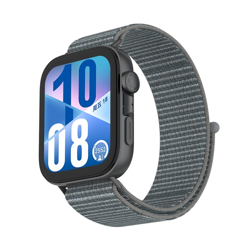 Huawei fit4pro 時計ストラップ HUAWEI fit4/3 メタルヘッド一体型ナイロンループストラップに適しています。|undefined