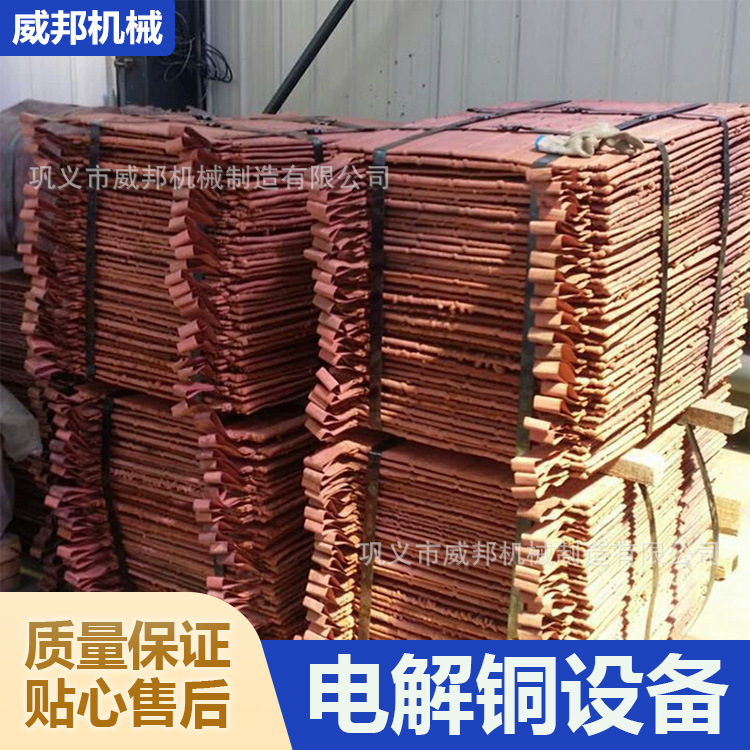 耐酸碱防腐蚀电解铜整套设备 废铜液回收提纯设备 矿石电解生产线