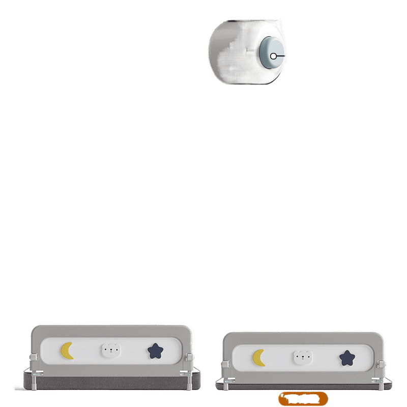 Cama de bebé cerca de protección cerca de protección bebé frente a la cama tableros de viaje plegable cerca de cama conveniente para niños pequeños un lado image 6
