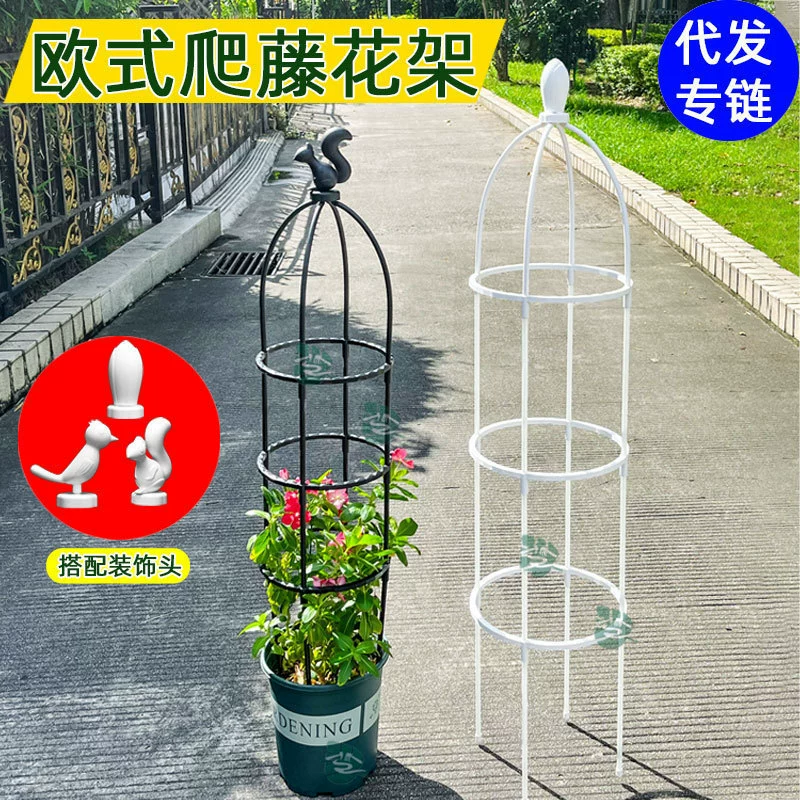 Подставка для цветов для восхождения на ротанг Подставка для клематисов