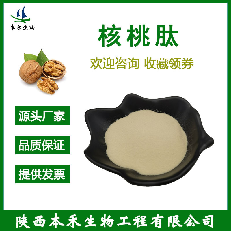 核桃肽98%核桃低聚肽＜500Da仁提取物蛋白小分子肽现货高纯度