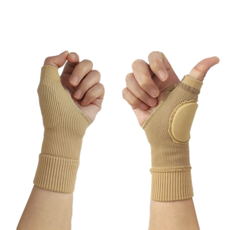Wrist Bracer Sports Pressure Gloves Wrist Support Training Blue Ball Fitness Breathable Sweat Wrist Bracer